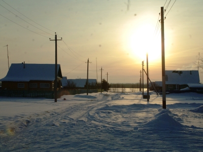 Зимнее солнце