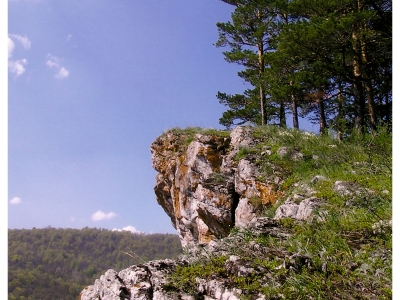Скала в Национальном парке «Башкирия»