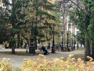 Театральный сквер в Уфе