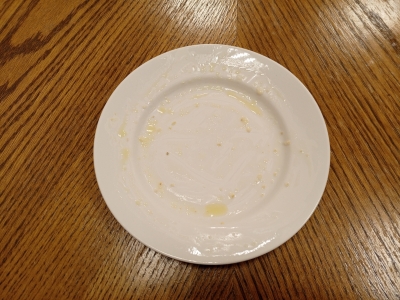 Грязная тарелка