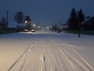 Зима в деревне