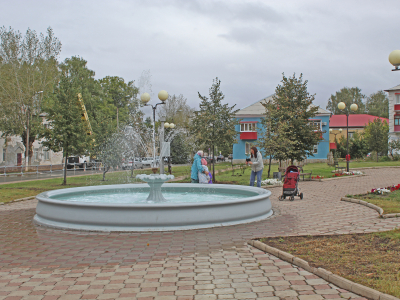 Сквер в г. Кумертау