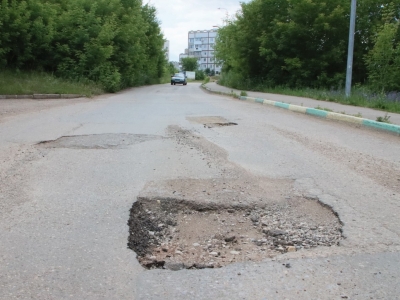 Ямы на дорогах