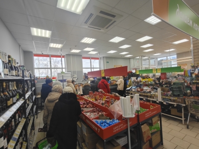 Очередь в магазине