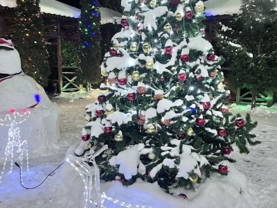 елка нарядная