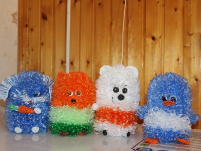 Игрушка-мочалка