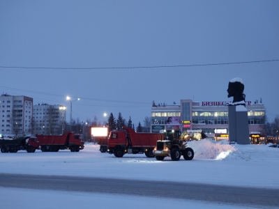 Уборка снега