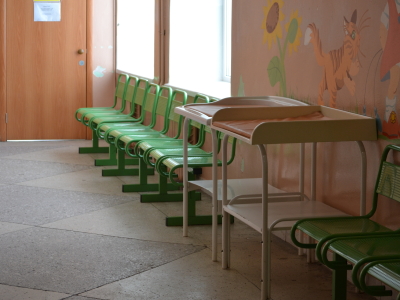 Коридор поликлиники