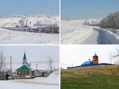 Деревенские мечети и храмы