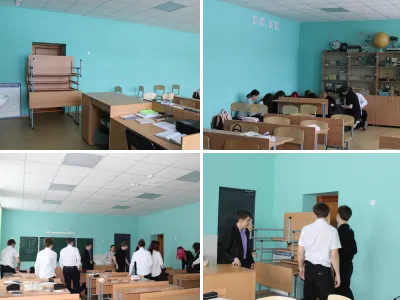 Учения в школе