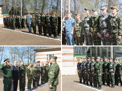 Военные сборы в школе