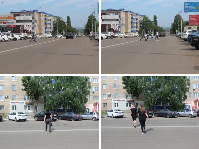 Пешеходы перебегают дорогу