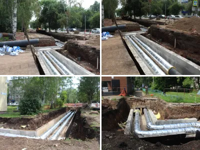 Ремонт тепловых сетей