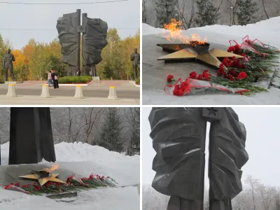 Монумент Боевой и Трудовой славы в г. Кумертау