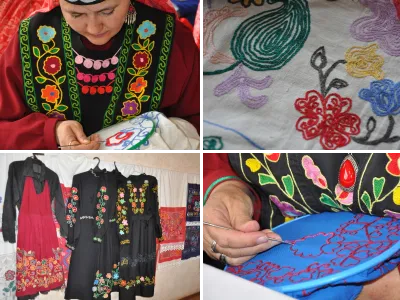 Тамбурная вышивка