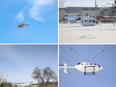 Авиационный вертолет - «Ми-8»