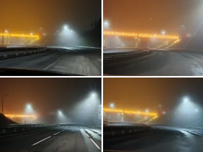 Город в тумане