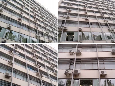 Фасад здания Дома Печати в Уфе